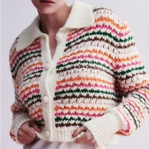 Striped Knit Sweater